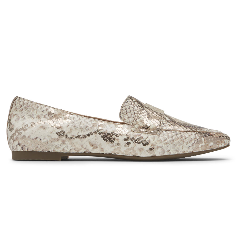 Rockport Loafers Dam Beige - Total Motion Laylani - WXKIV0934